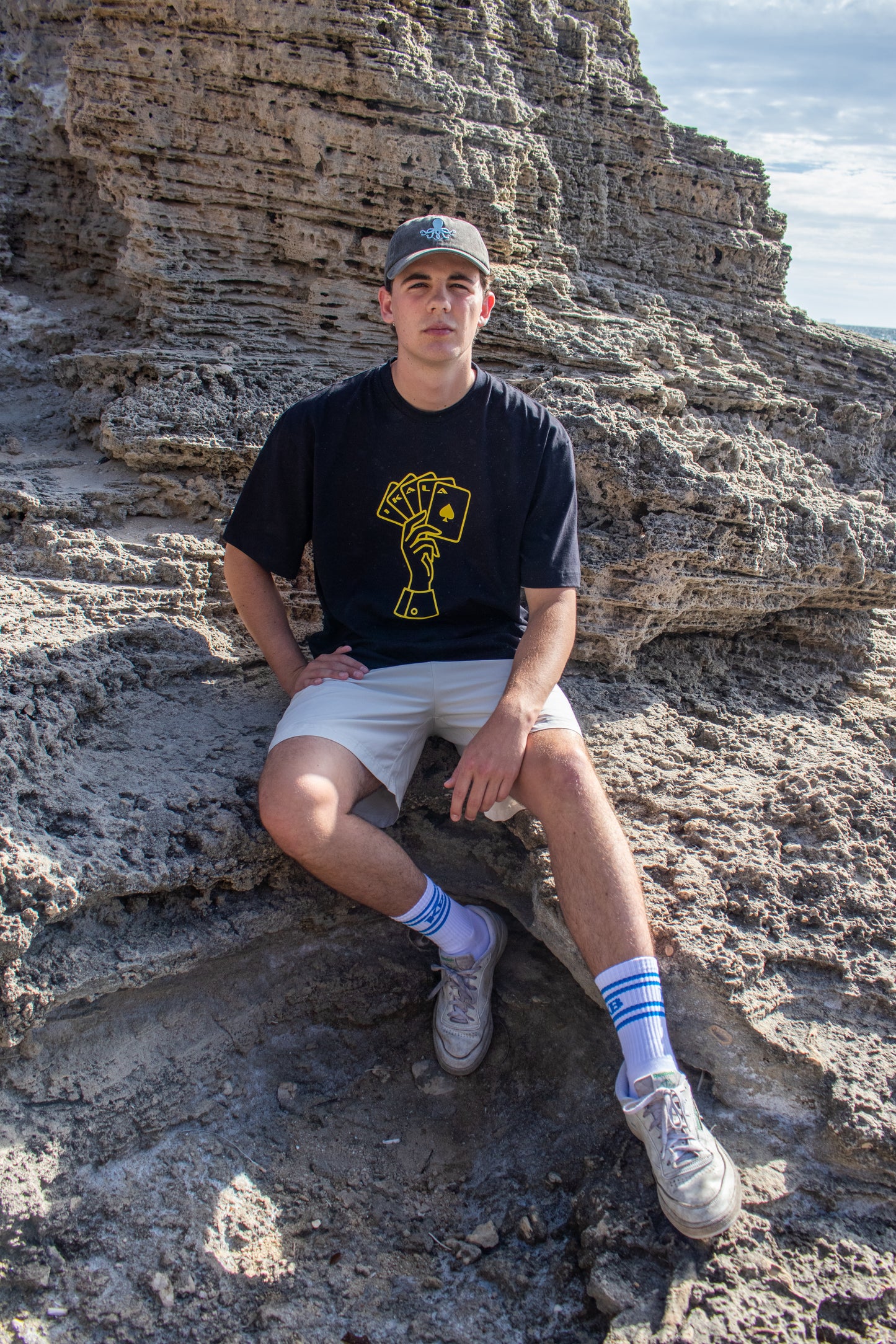 Cards Tee - Black